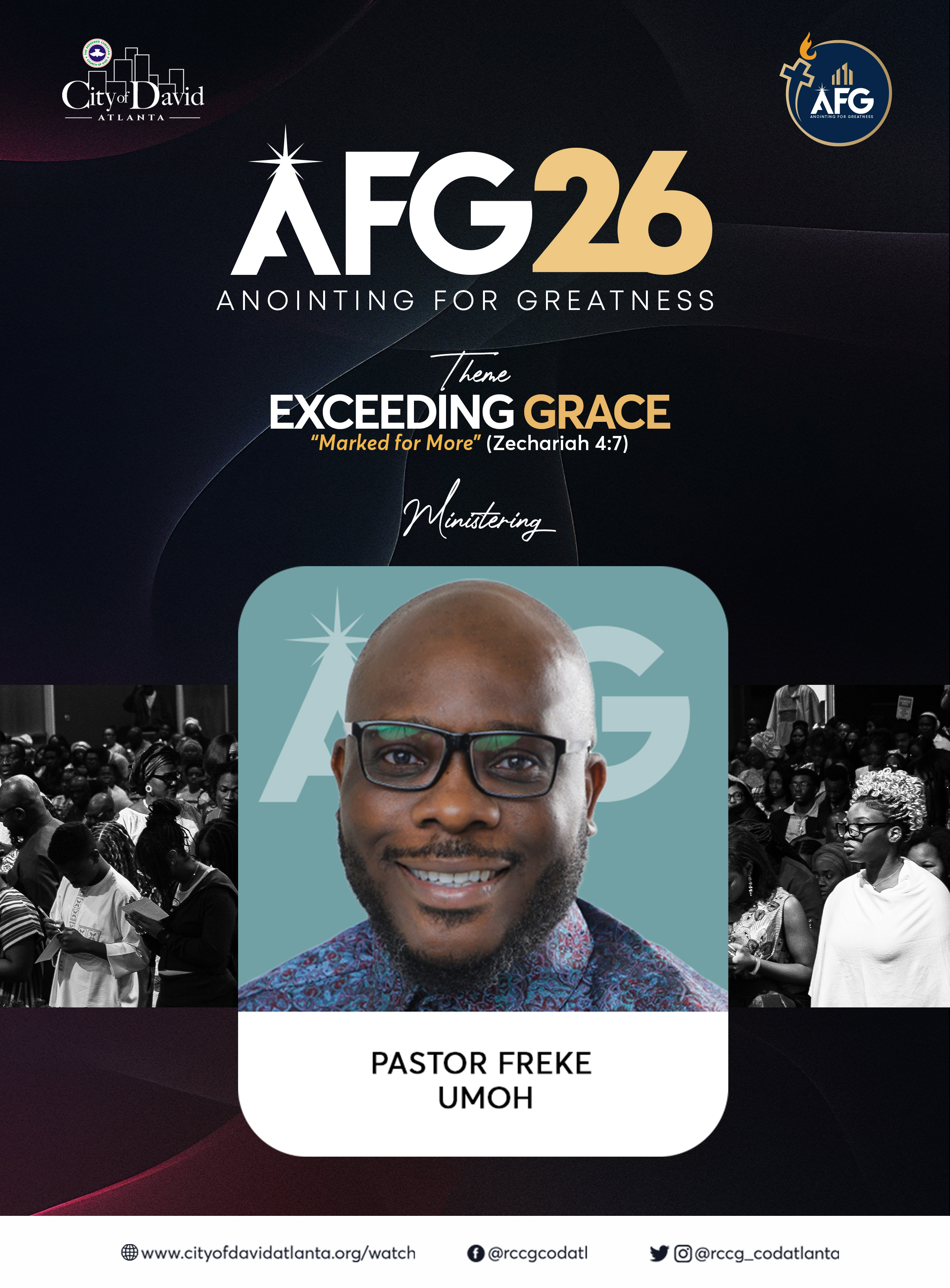 AFG 26 featured minister — Pastor Freke Umoh