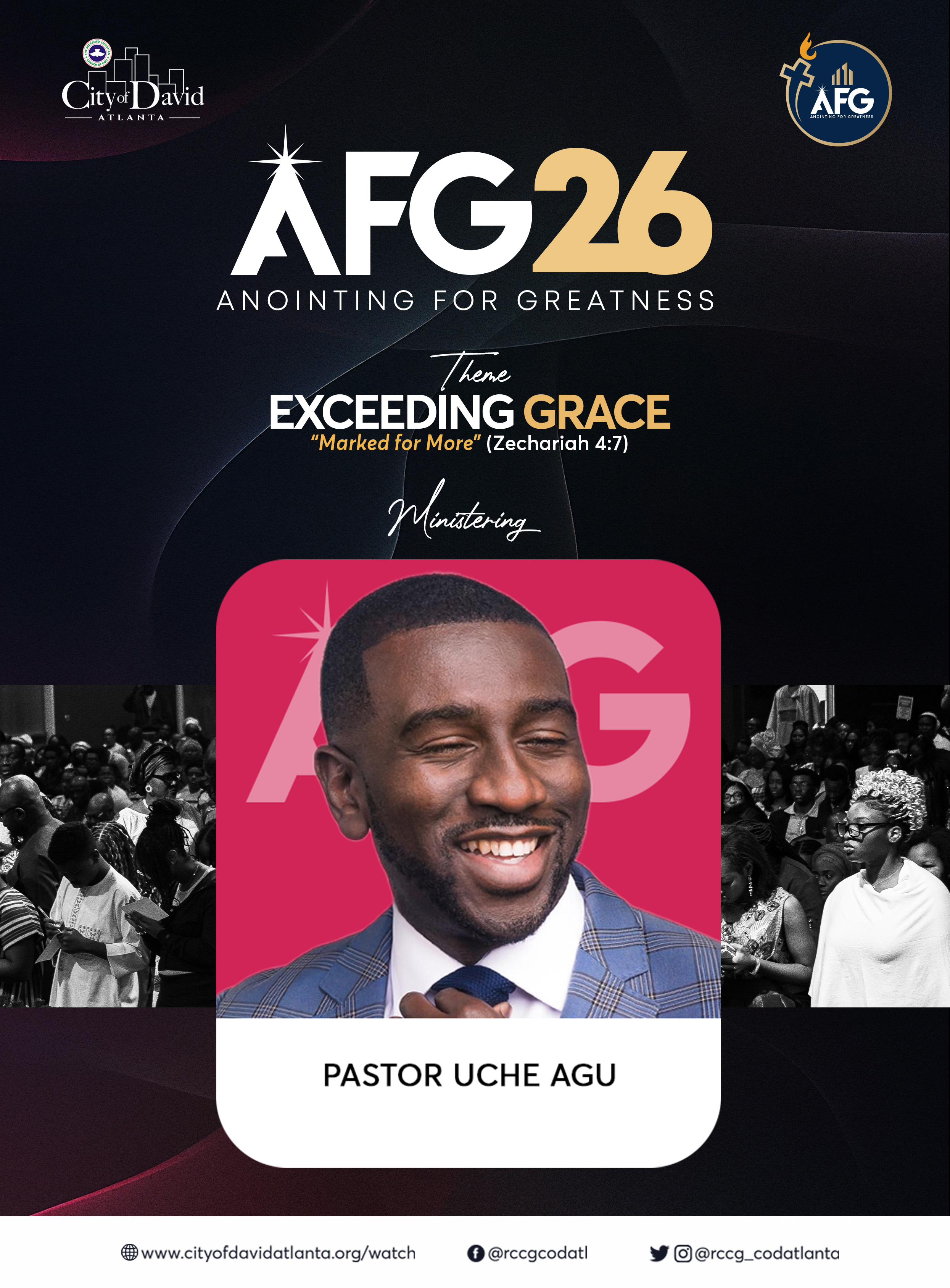 AFG 26 featured minister — Pastor Uche Agu